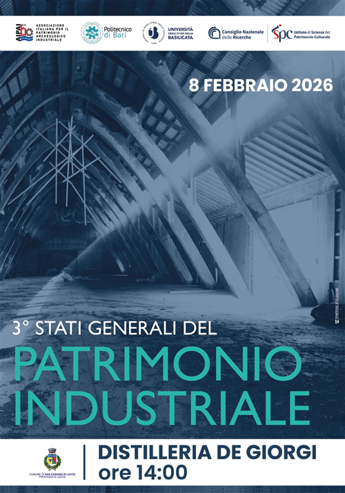 8 Febbraio 2026 Distillera De Giorgi ore 14.00