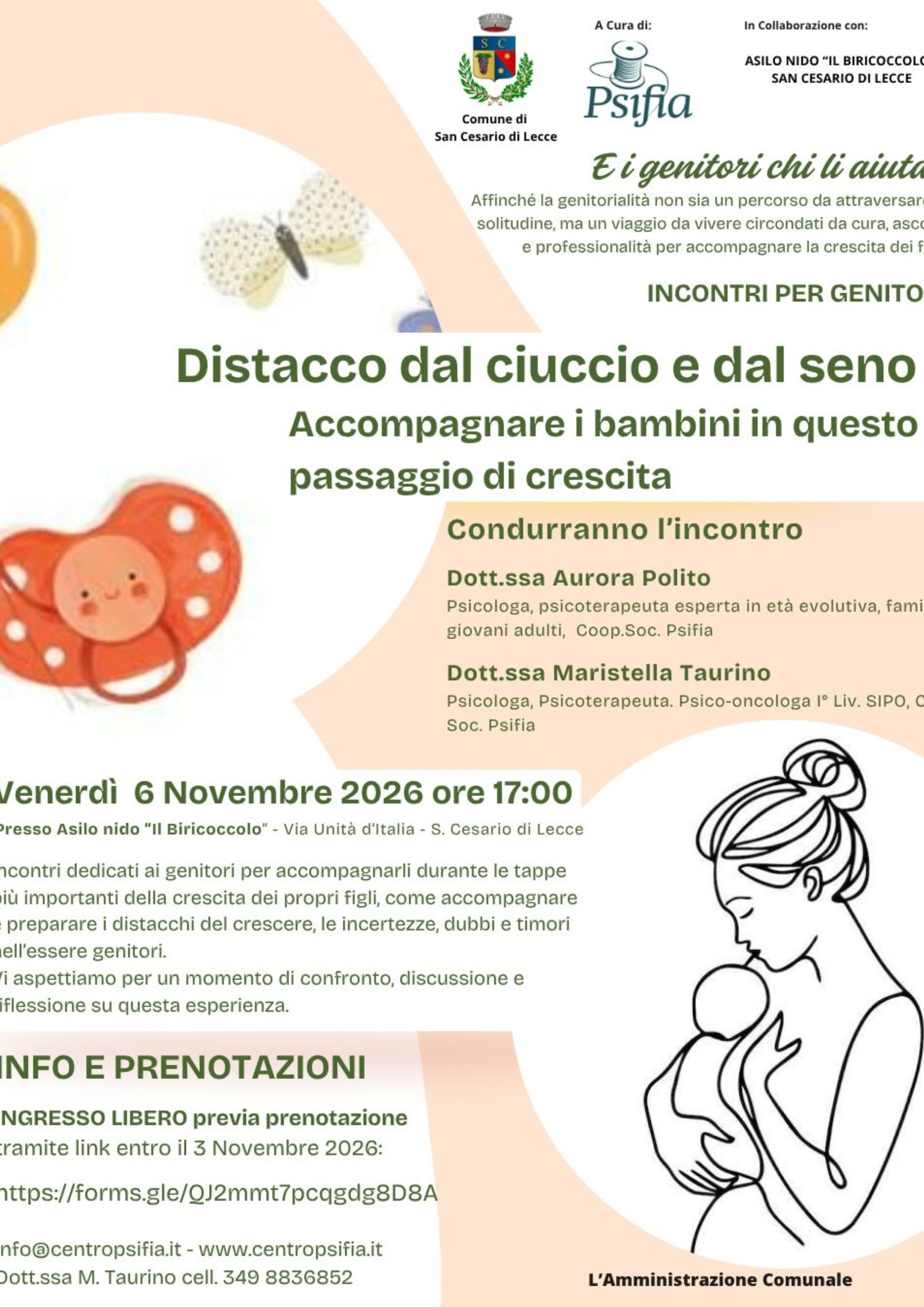 Progetto - E i genitori chi li aiuta