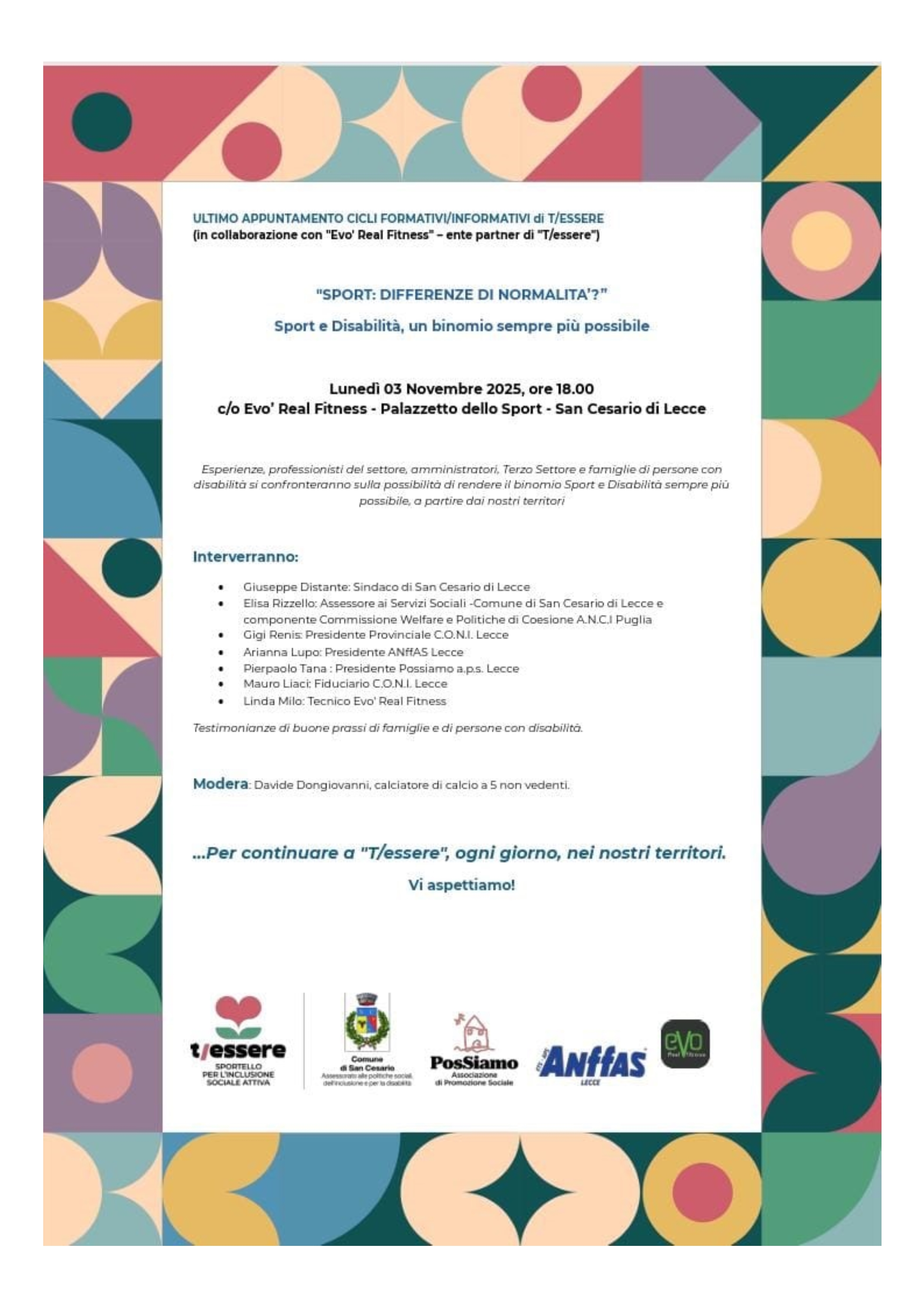 "Sport: Differenze di Normalità"