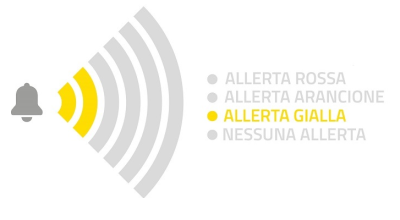 ALLERTA GIALLA per il 12 e 13 novembre 2022