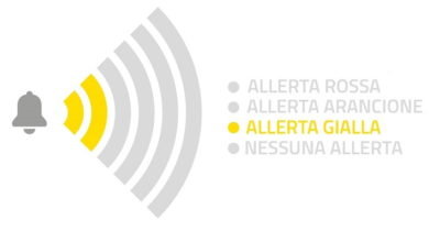 Allerta GIALLA per TEMPORALI per il 12 giugno 2023