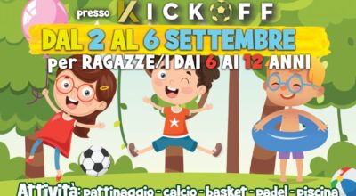 Summer Camp 2024 – AllegraMente – Presso Kickoff – Dal 2 al 6 Settembre