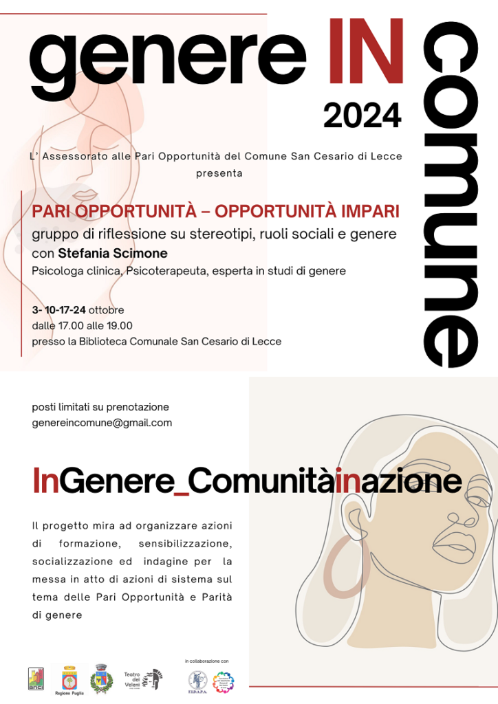 GENERE IN COMUNE 2024